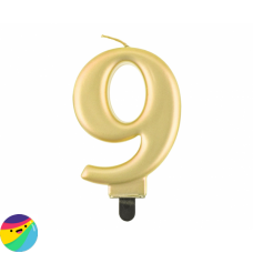 Svečka zlata št. 9